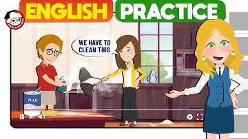 English Real-life Conversations for English Speaking Practice (A1-A2) | English Story for Beginners