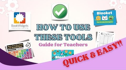 How to Use Zip Grade, Widgets, and Blooket: A Tutorial