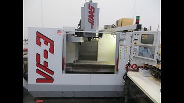 Haas VF-3 CNC Vertical Machining Center with 4th Axis Drive, Renishaw Probing & Programmable Coolant