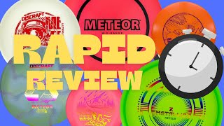 Discraft Meteor | Rapid Review | Disc Golf