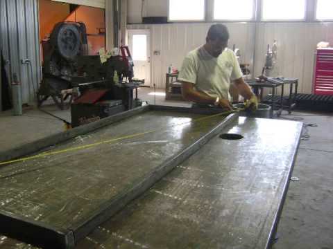 How to Build a Large Metal Table pt 1