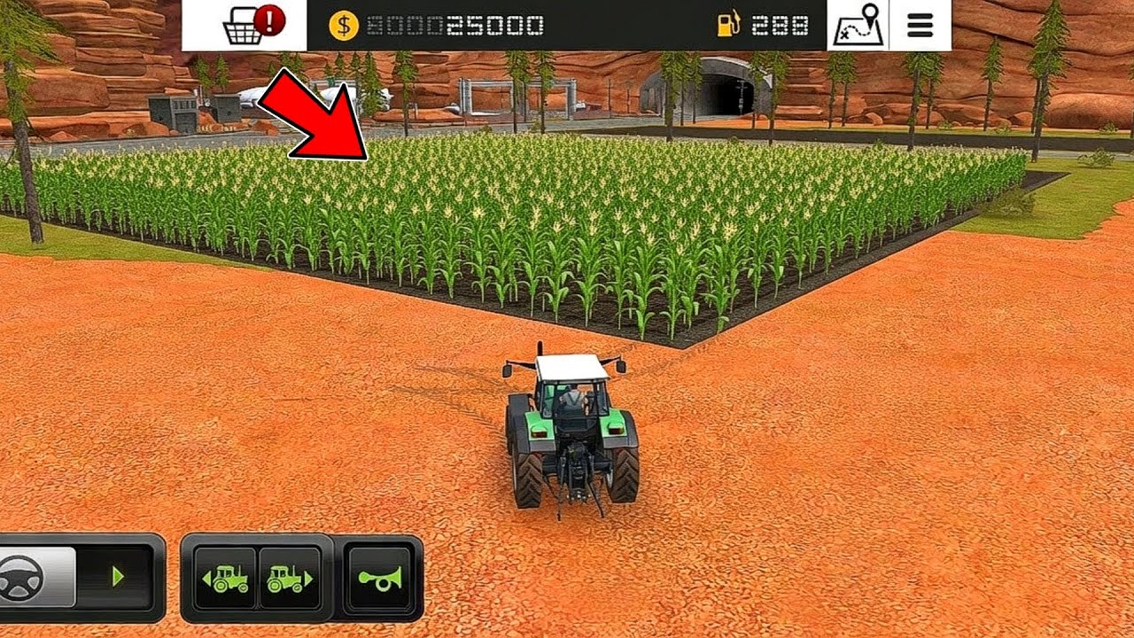 Fs 18 Выращивание кукурузы: геймплей / Farming Simulator 18 Android / Таймлапс Fs18 #fs18