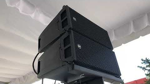 RCF HDL6a live