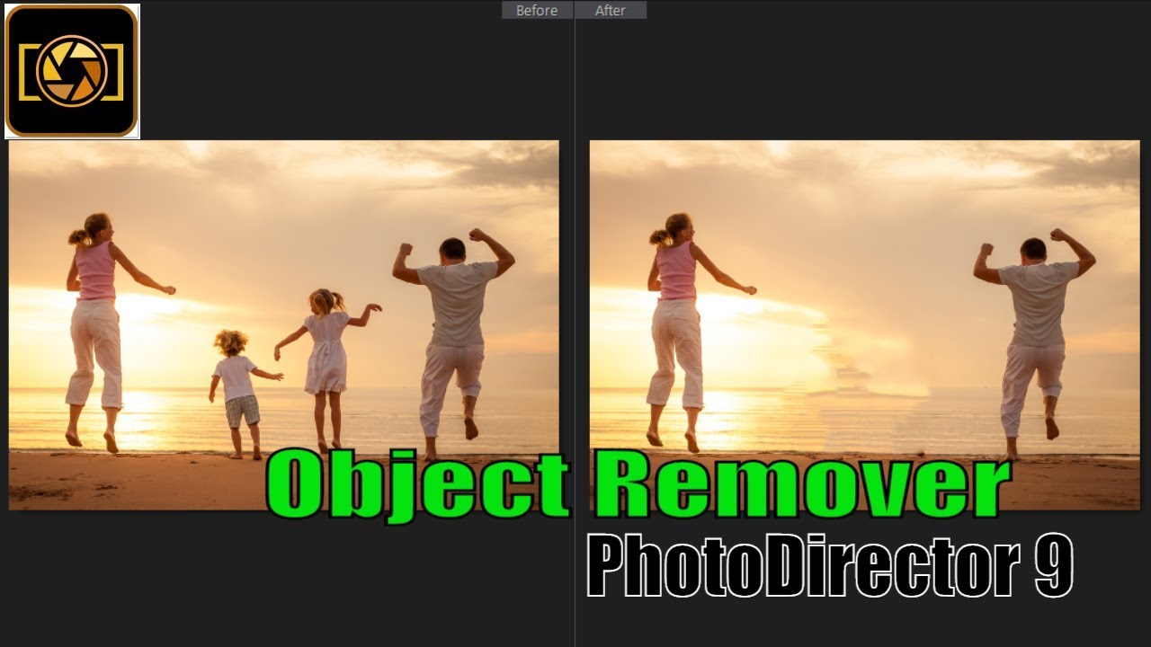 How to remove object in photodirector 9 how to use object remover