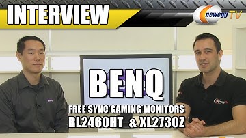 BenQ Free Sync Gaming Monitor Interview - Newegg TV