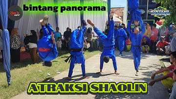ATRAKSI KUNGFU SHAOLIN‼️ BINTANG PANORAMA || BUROK DANGDUT DS KALIMEANG  KARANGSEMBUNG - CIREBON