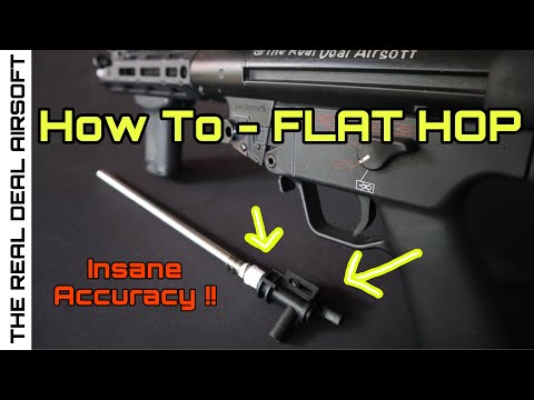 How to Flat Hop Airsoft AEG Barrel R HOP