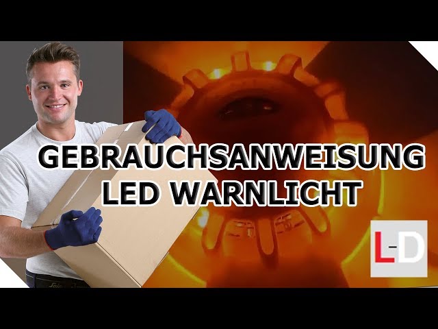 Gebrauchsanweisung für LED-Warnlicht