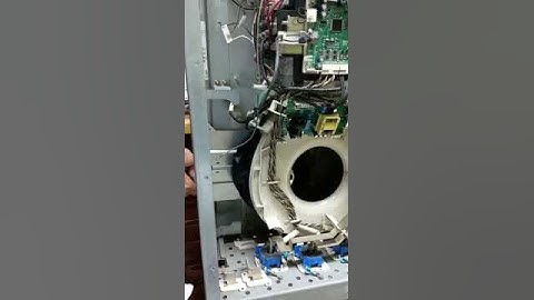 VSD fan replacement          #ABB #VSD #Fan