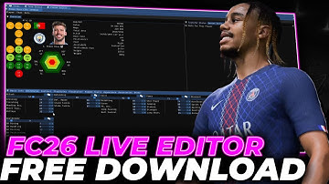NEW FC 26 Live Editor [v.26.1.6] – ULTIMATE CAREER MODE TOOL | FREE DOWNLOAD 2025