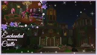 Bloxburg speedbuild - Enchanted Fairy Castle (p1)