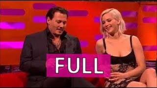 The Graham Norton Show FULL s19e8 part 3\/3 Johnny Depp, Jennifer Lawrence, James McAvoy, et al.