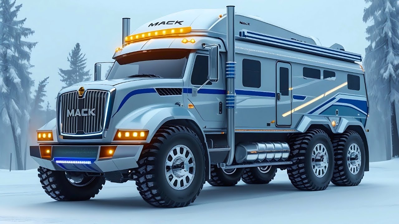$250,000 Rolling Mansion? The 2025 Mack Motorhome Is INSANE!