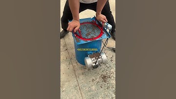 Cement drain concrete pipe mold #brickwork #concreteblocs#moulder #blocks