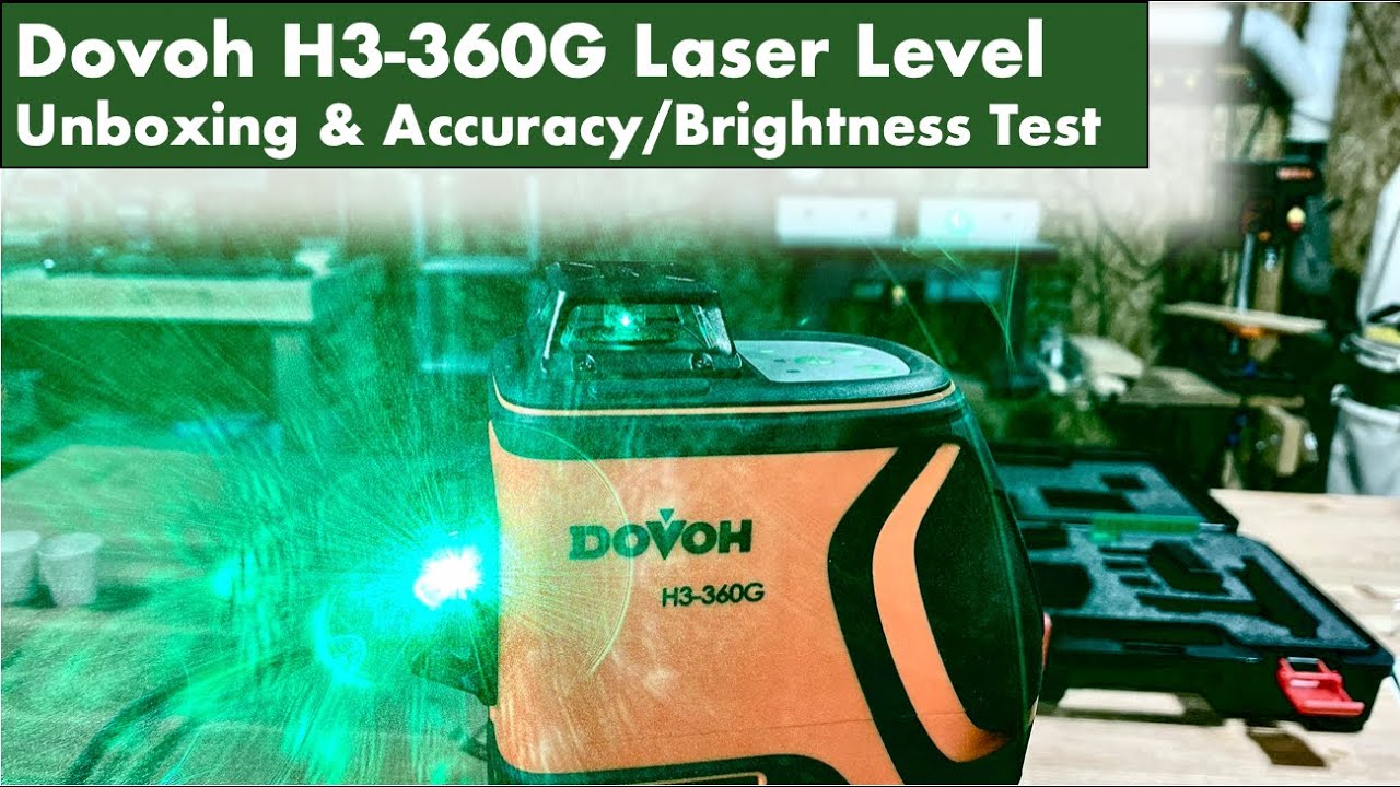 H3-360G Laser Level | Unboxing & Test