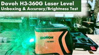 H3-360G Laser Level | Unboxing & Test by Northwest Craftsman 196 views 11 months ago 10 minutes, 3 seconds