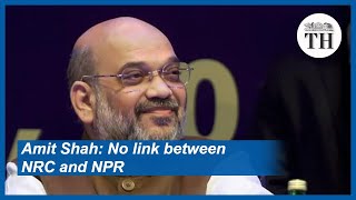 No link between NRC and NPR says Amit Shah screenshot 3