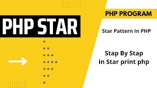 PHP star Pattern in php - Part 3 #star #php #phpproject Update
