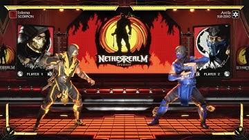 Scorpion vs Sub-Zero (Hardest AI) - MORTAL KOMBAT 11