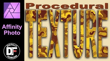 Affinity Photo tutorial Procedural Texture