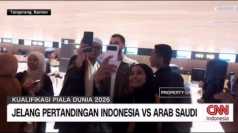 Para Pemain Timnas Indonesia Menuju Arab Saudi