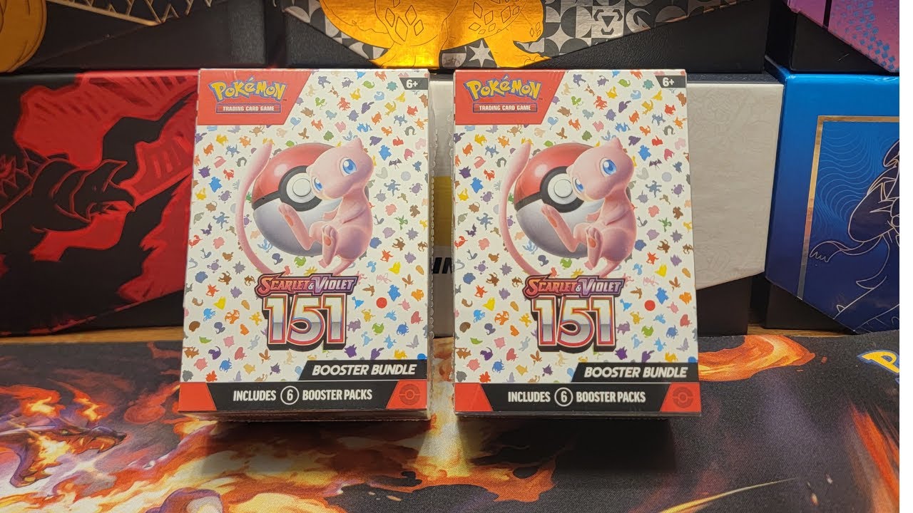 Pokemon Opening Pokemon 151 Booster Bundles - YouTube