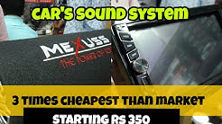 Cheapest car's , bass tube, display and sound system in Delhi || Kashmere Gate 