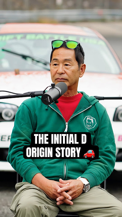 The Inspiration Behind Initial D 😳 #shorts