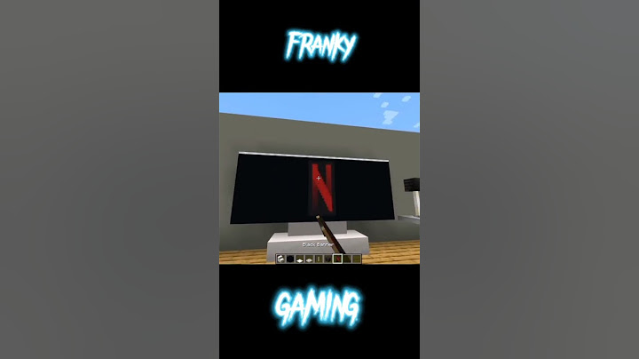 How to make smart tv in Minecraft #short