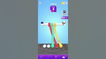 Tangle master 3D new IOS game play #level 32