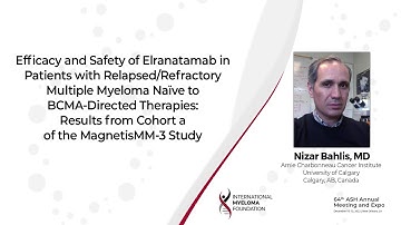Efficacy and Safety of Elranatamab in Pts with Relapsed/Refractory Multiple Myeloma: MagnetisMM-3