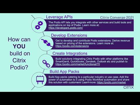 Low Code Tooling: Citrix Podio