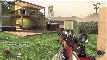 Black Ops Combat Training: Quickscoping is no longer a real option.