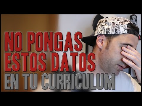 NO pongas estos datos en tu currículum | Puede ser PELIGROSO Potencia tu currículum con estos adjetivos imprescindibles