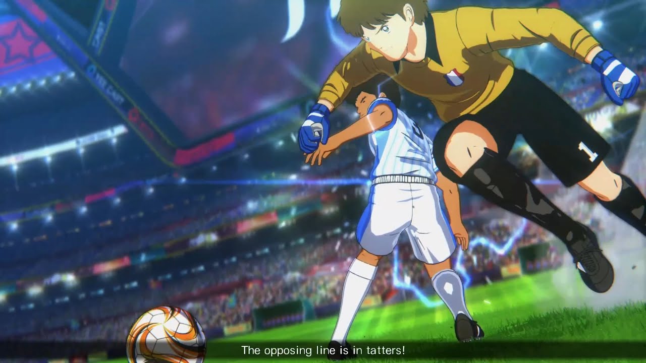 Captain Tsubasa Rise Of New Champions Olympic France Vs Uruguay 13 YouTube