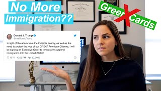 Trump's Suspension of Immigration - *QUICK UPDATE*