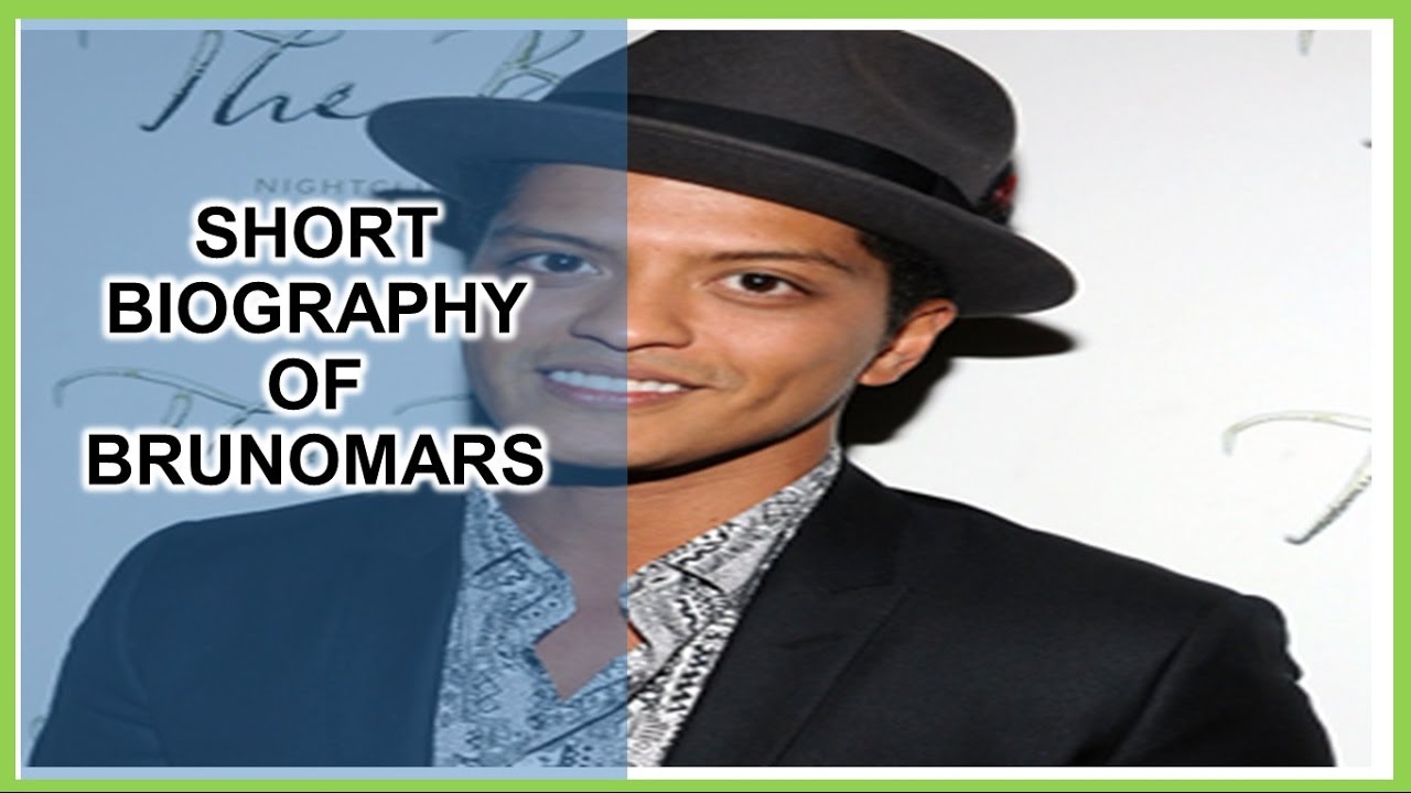 SHORT BIOGRAPHY OF BRUNO MARS - YouTube