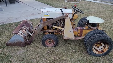 cub cadet original danco loader pt 3