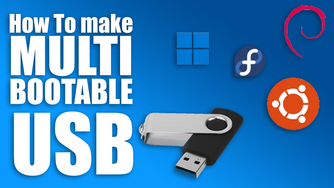 How to make multi-bootable usb - YouTube