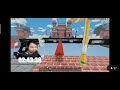 I MET A BIG YOUTUBER IN ROBLOX (BEDWARS)