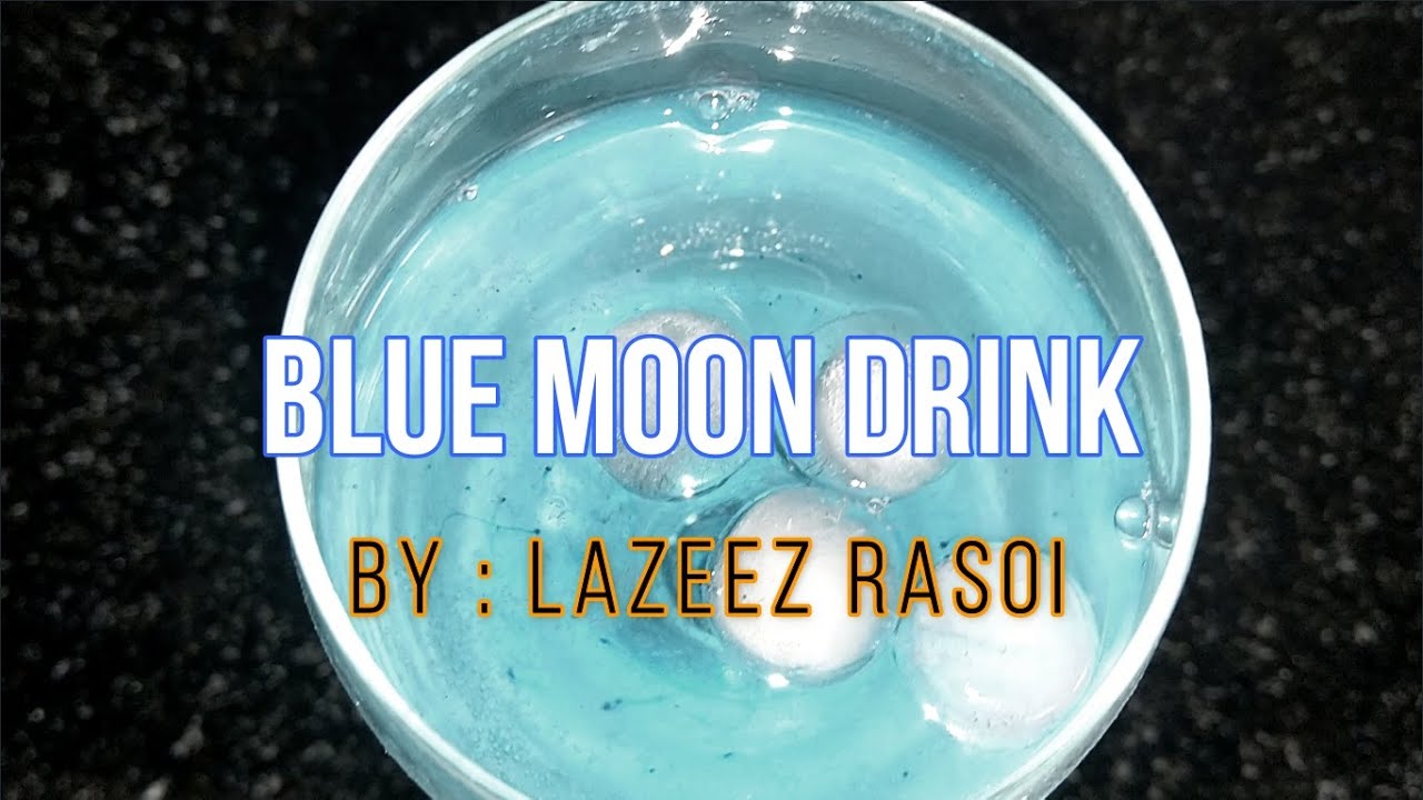 Blue Moon Drink Summer Non