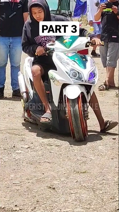 Motor Ceper Honda Vario Dengan Velg Super Lebar #ceperistindonesiastyle #ceper #stance #motorceper