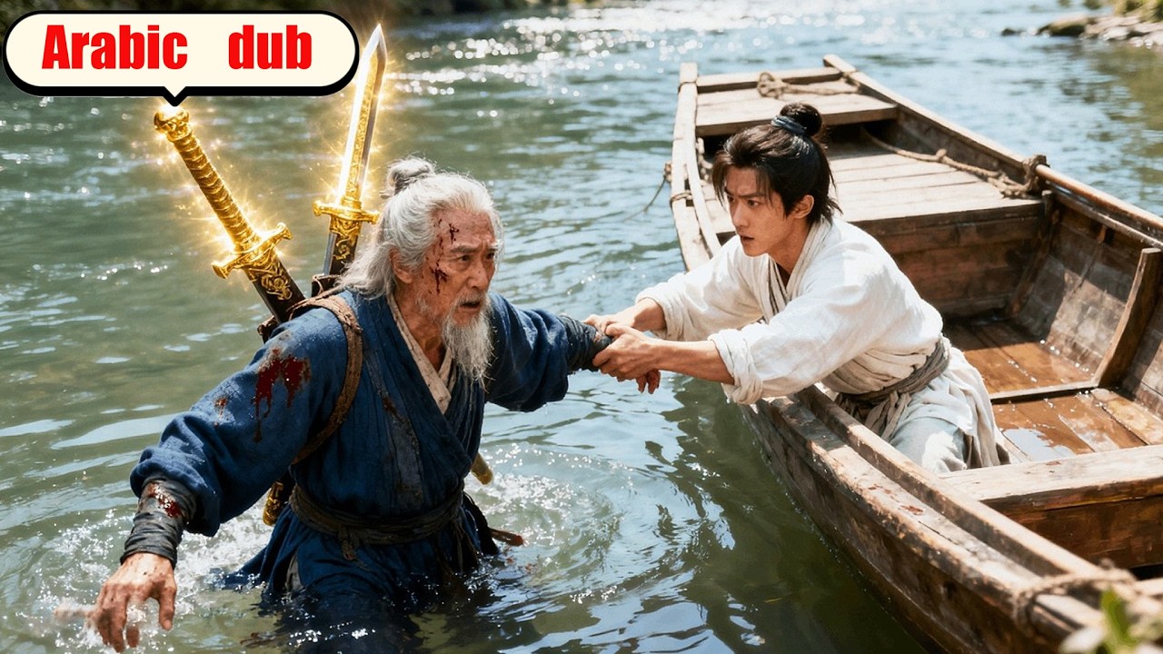 أنقذ صياد عجوزًا مصابًا فتبين أنه إله السيف فعلّمه بنفسه فنون القتال العليا!