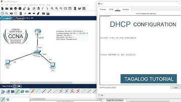 Cisco Router DHCP Configuration Tagalog Tutorial | Packet Tracer | CCNA Tagalog