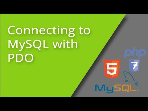 PDO Connections to MySQL from PHP