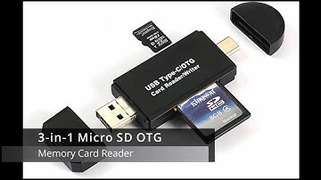 3 in 1 Micro SD OTG Memory Card Reader Review