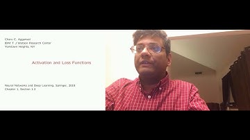 1.3 Activation and Loss Functions