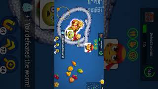 WORMS ZONE .OI BIGGEST SNAKE 🐍 GAMEPLAY  | SNAKE GAMEPLAY VIDEO |