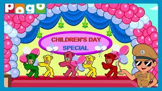 Little Singham 🦁| Mirchinagar Ki Children’s Day Party! 🤩 | World Children's Day ✨| @PogoChannel screenshot 4