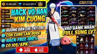 Hack free fire OB53 | mod vô hạn kim cương full skin súng và đồ 100%